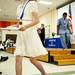 Estabrook Elementary students walk off the stage after receiving medals and certificates on Friday, June 7. Daniel Brenner I AnnArbor.com